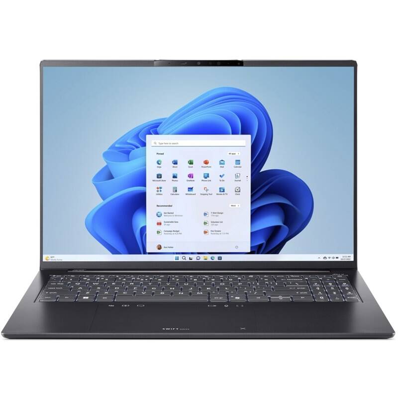 Acer Swift Go 16 AI (SFG16-I71-75VK) (NX.JWNEC.003) šedý