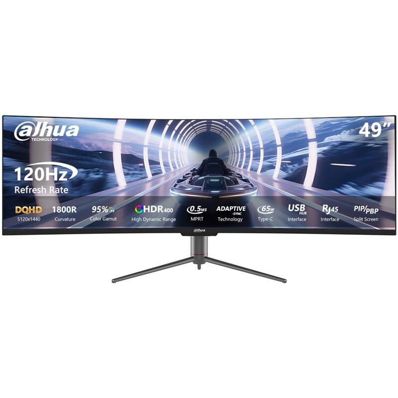Herní monitor Dahua LM49-EW410CA (DHI-LM49-EW410CA) černý