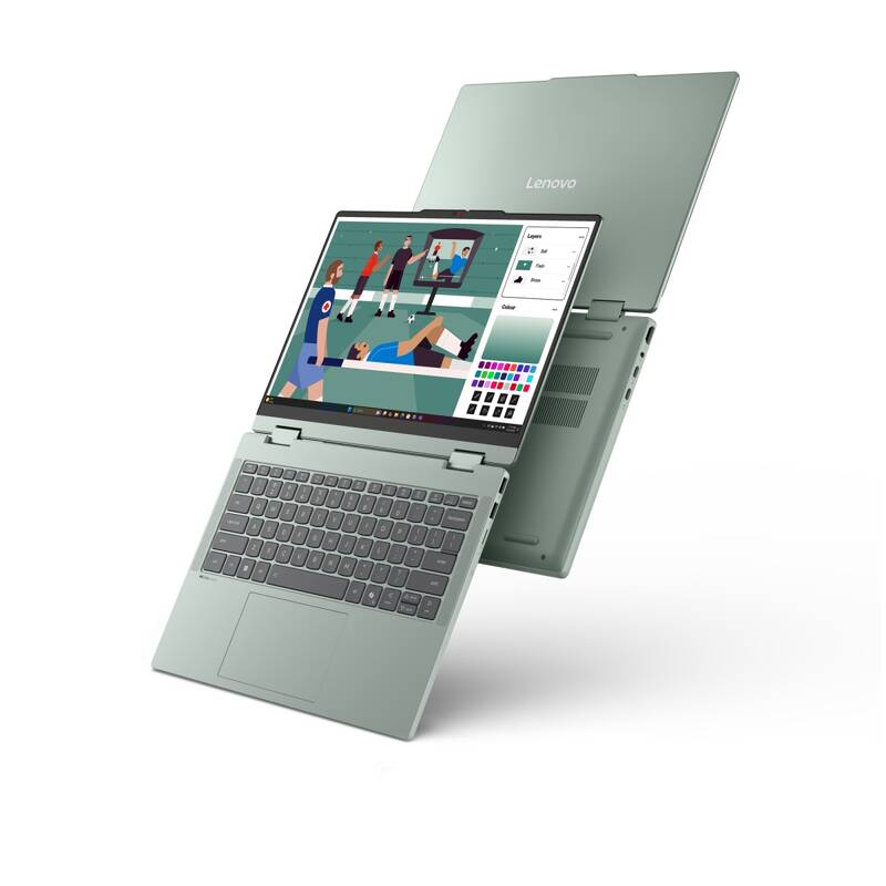 Lenovo IdeaPad 5 2-in-1 14IPH11 (83UG002ECK) zelený - Obrázek 11