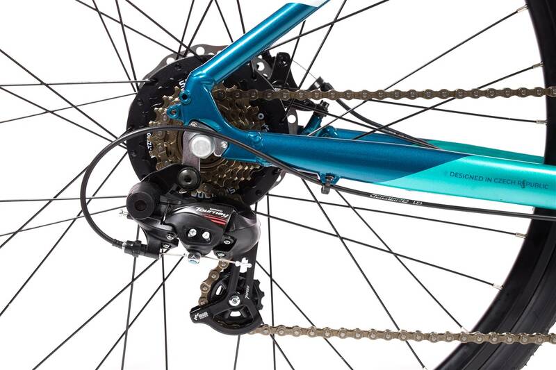 Olpran e-Gravel 17" černá/zelená - Obrázek 12