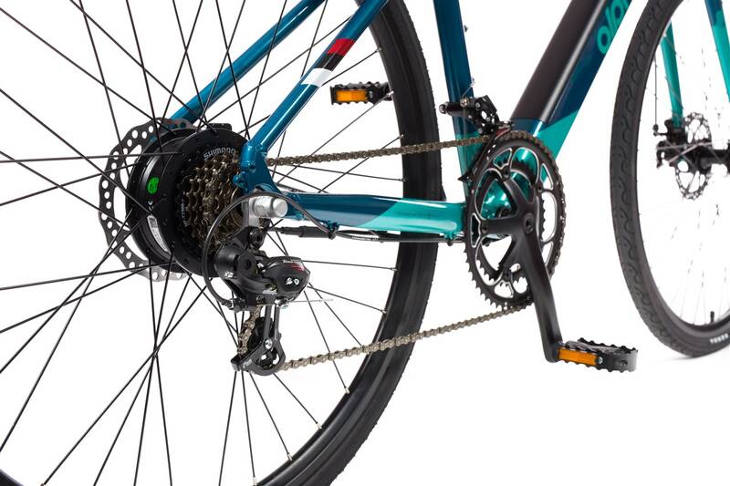Olpran e-Gravel 17" černá/zelená - Obrázek 16