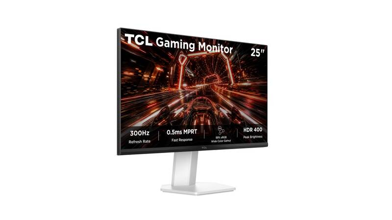 Herní monitor TCL 25P1AD (25P1AD) bílý - Obrázek 5