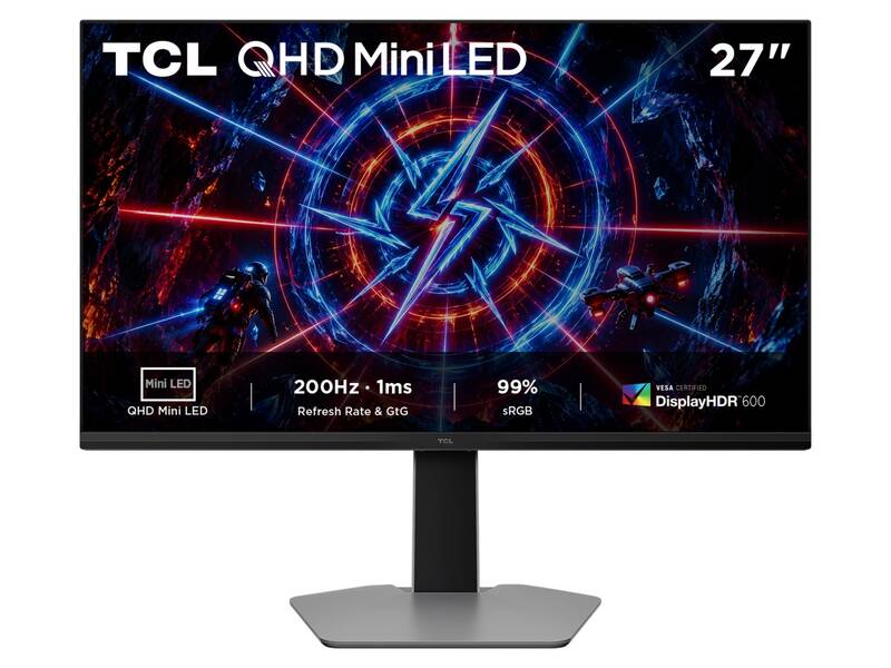Herní monitor TCL 27P2A (27P2A) šedý - Obrázek 4