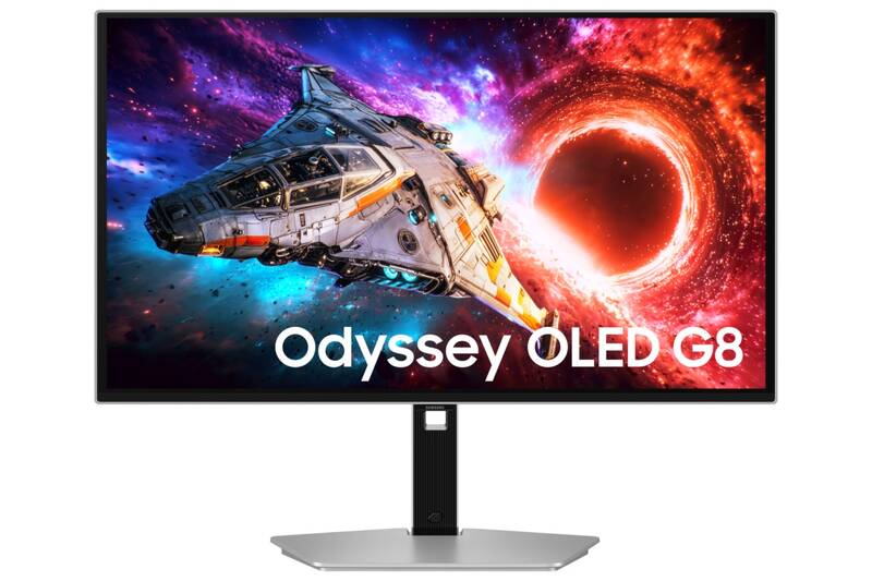 Herní monitor Samsung Odyssey G8 (G80SH) (LS27HG800SUXEN) stříbrný - Obrázek 4
