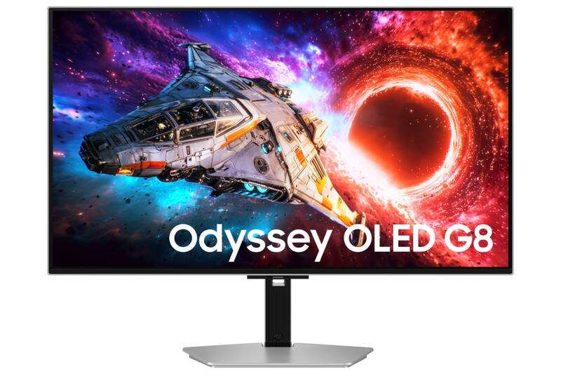 Herní monitor Samsung Odyssey G8 (G80SH) (LS32HG800SUXEN) stříbrný - Obrázek 4