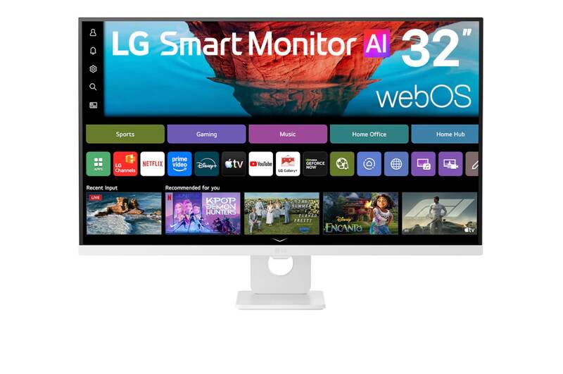Monitor LG 32U721SB-W (32U721SB-W.AEU) bílý - Obrázek 3