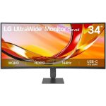 Herní monitor LG 34U640B-B (34U640B-B.AEU) černý