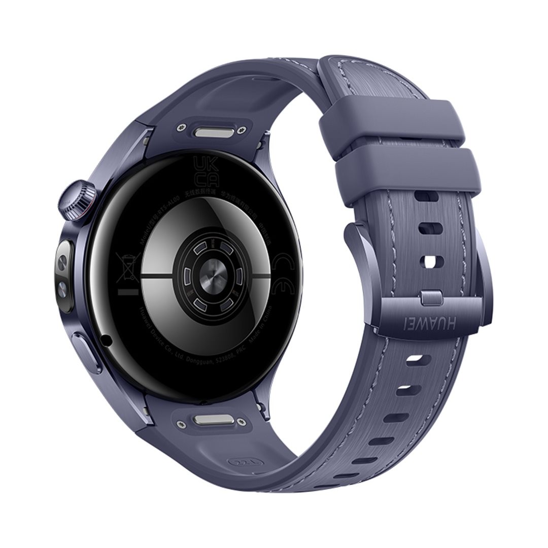 Chytré hodinky Huawei Watch 5 46 mm LTE NFC - Purple + Purple Composite Strap (55020EVX) fialové - Obrázek 4