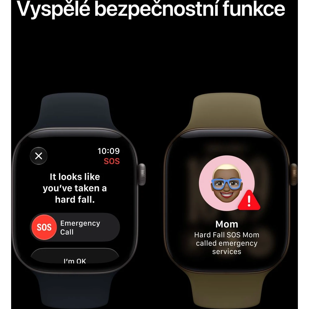 Apple Watch Series 12 Cellular (42mm) Perlově bílá keramika s pískovým sportovním řemínkem S/M - Obrázek 6
