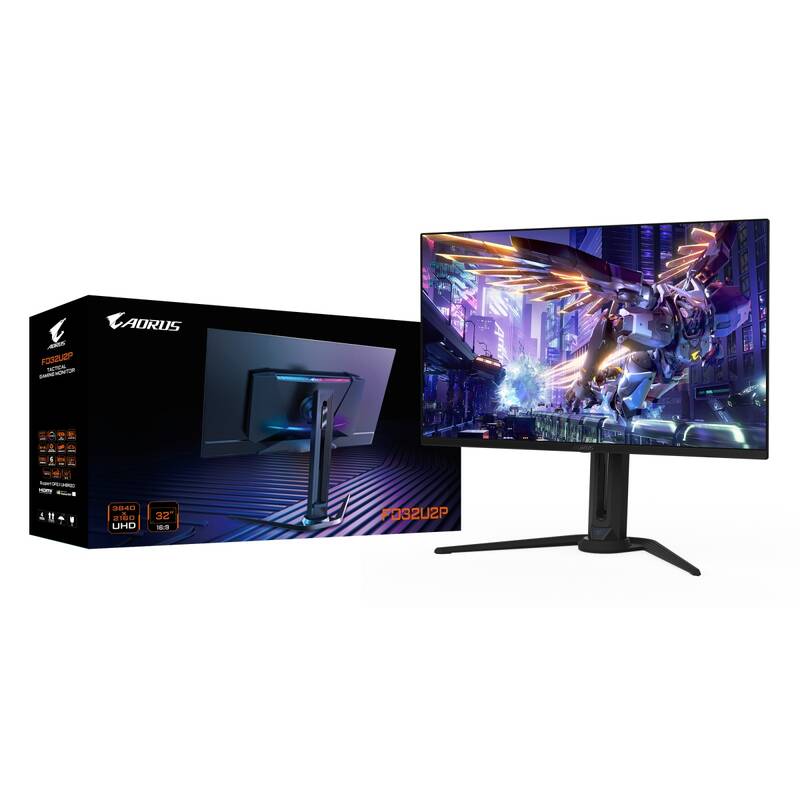 Herní monitor GIGABYTE AORUS FO32U2P (AORUS FO32U2P) černý - Obrázek 8