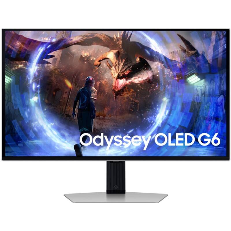 Herní monitor Samsung Odyssey G6 (LS27DG600SUXEN) stříbrný