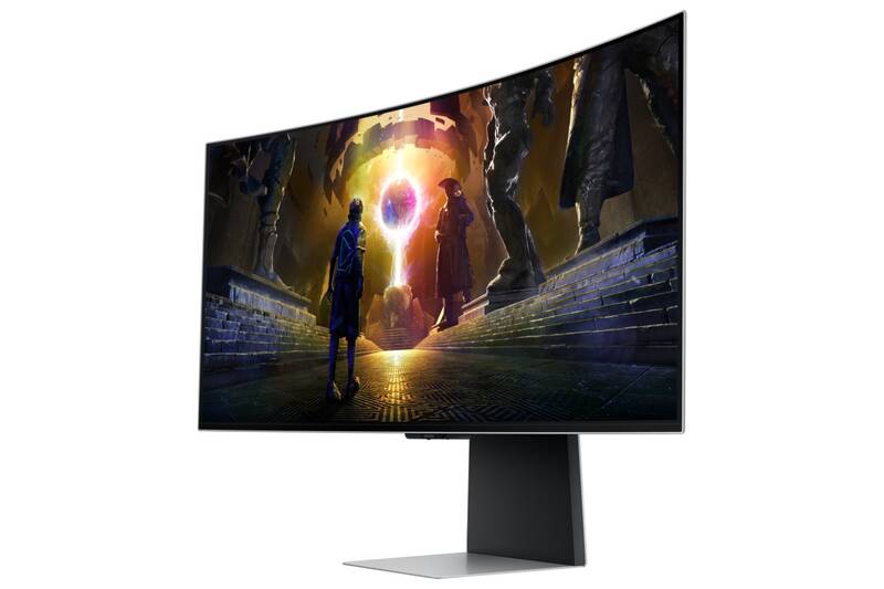 Herní monitor Samsung Odyssey OLED G8 (G85SD) (LS34DG850SUXDU) stříbrný - Obrázek 3