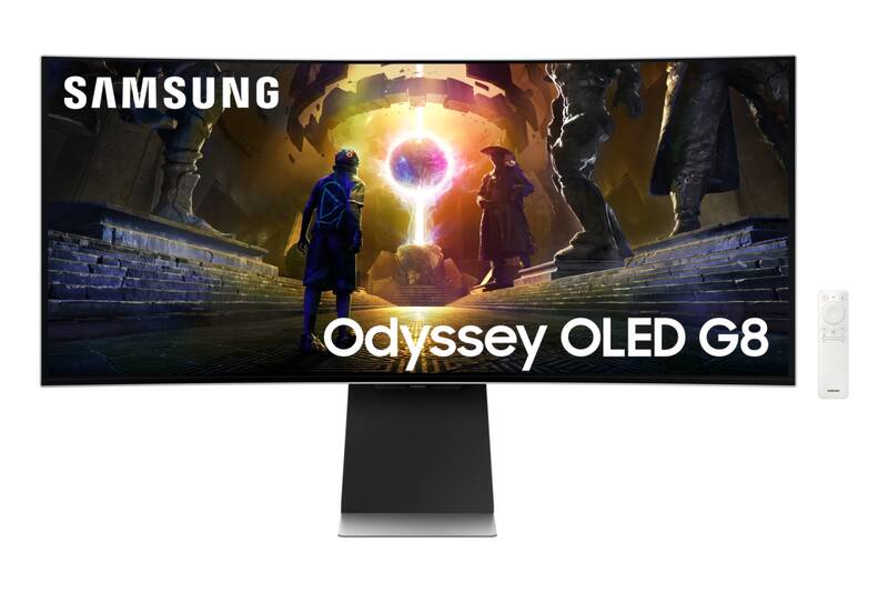 Herní monitor Samsung Odyssey OLED G8 (G85SD) (LS34DG850SUXDU) stříbrný - Obrázek 4