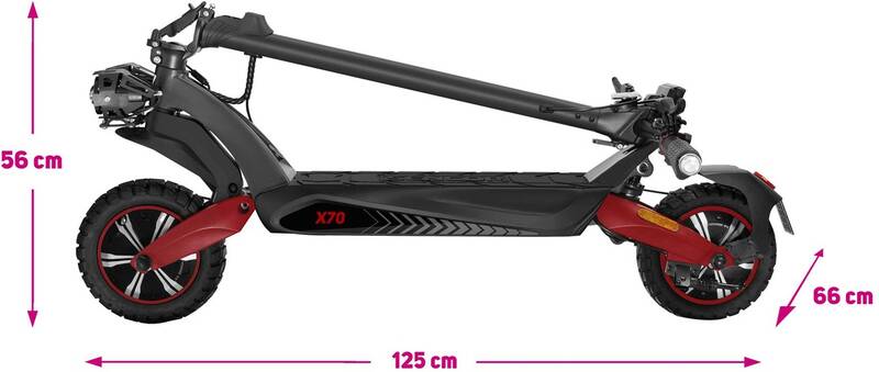 Sencor SCOOTER X70 černá - Obrázek 10