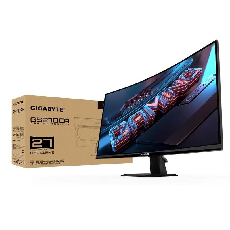 Herní monitor GIGABYTE GS27QCA (GS27QCA) černý - Obrázek 10