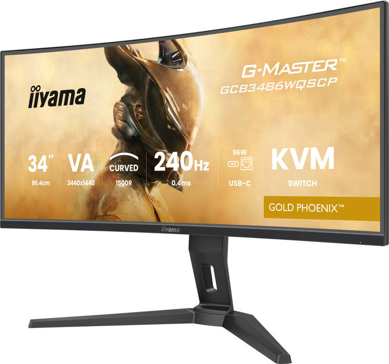 Herní monitor IIYAMA G-Master GCB3486WQSCP-B1 (GCB3486WQSCP-B1) černý - Obrázek 3