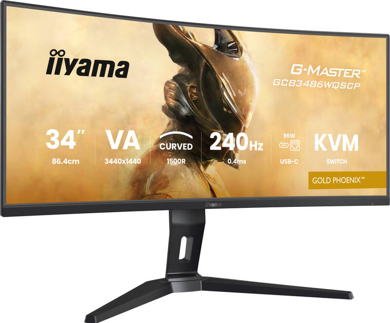 Herní monitor IIYAMA G-Master GCB3486WQSCP-B1 (GCB3486WQSCP-B1) černý - Obrázek 5