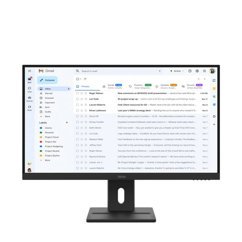 Monitor Lenovo ThinkVision E27-40 (64BCMAT4EU) černý