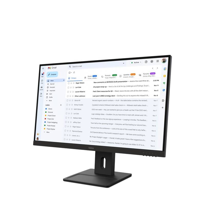 Monitor Lenovo ThinkVision E27-40 (64BCMAT4EU) černý - Obrázek 3