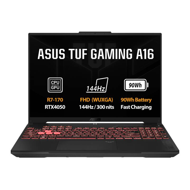 Asus TUF Gaming A16 (FA607NUQ-RL076W) černý/šedý - Obrázek 3