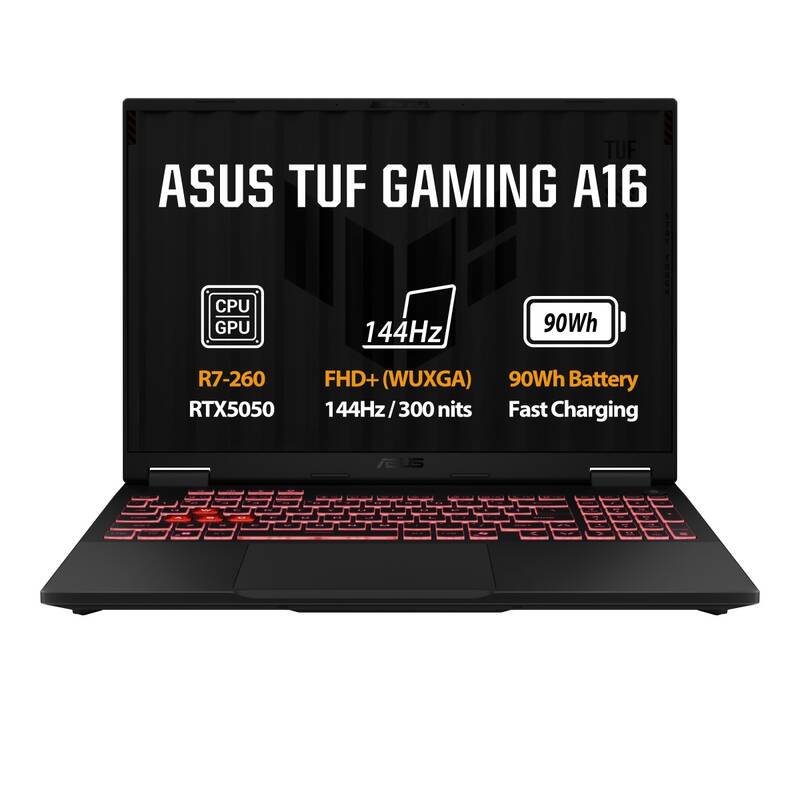 Asus TUF Gaming A16 (FA608UHI-TU126) šedý - Obrázek 3